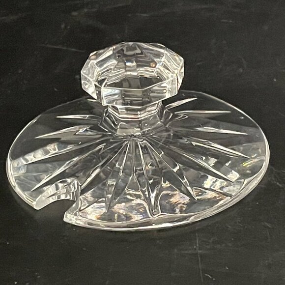 Vintage Waterford Crystal Castlemaine Jam Jelly Honey Jar Signed w/ Lid 4 5/8" - Picture 6 of 10